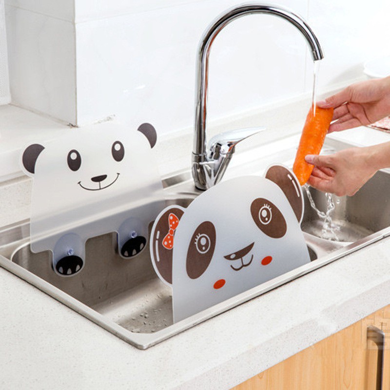 Miếng chắn nước bồn rửa chén ( con gấu trúc )