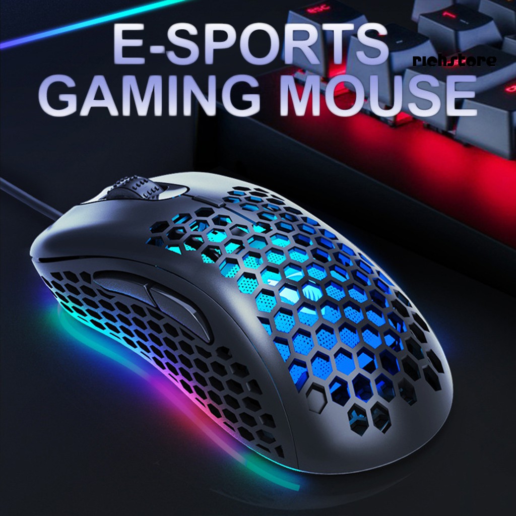 Chuột Gaming Dnbg_g540 Có Đèn Led Phát Sáng Cho Pc / Máy Tính