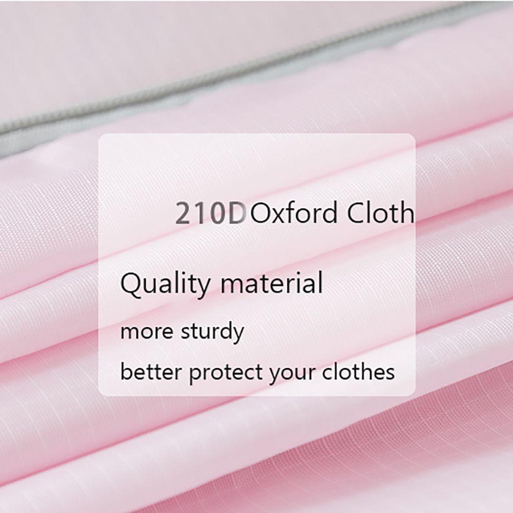 1 Túi Đựng Chăn Mền / Hành Lý Cỡ Lớn Chống Ẩm Màu Trơn Có Khóa Kéo Tiện Dụng