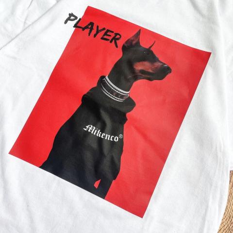 Áo Phông Nam Nữ , Áo thun Unisex MIKENCO in hình Con Chó Chất Liệu Cotton 100% co giãn 4 chiều mát mịn thấm hút mồ hôi.