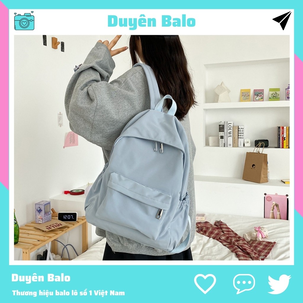 Balo nữ đẹp đi học ULZZANG chống nước thời trang cao cấp giá rẻ Duyên Balo MS13