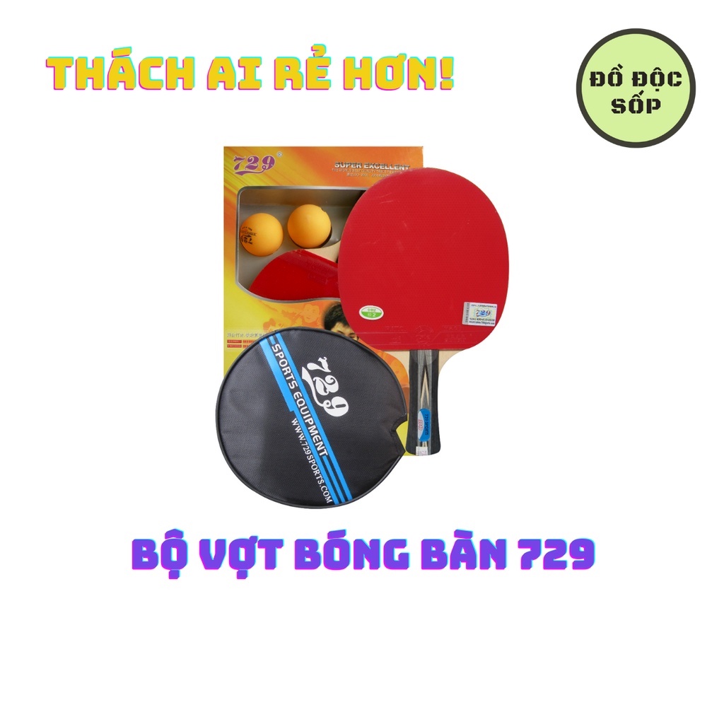 Bàn Bóng Bàn Hàng Thủ Công Gỗ OKAL 18 ly Kèm 2 Vợt