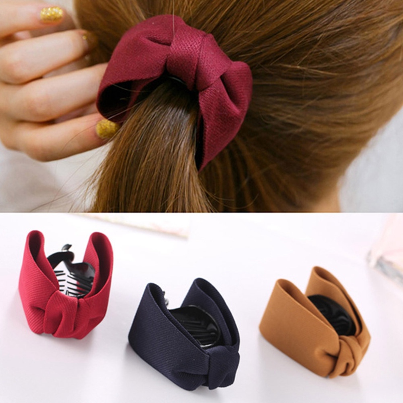 New Ties Hair Claw Big Headband Banana Hairclips Hairpins Ponytail