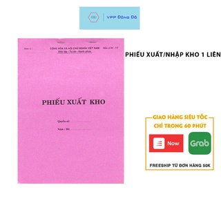 Phiếu Nhập Kho/Xuất Kho A4 1 Liên_Đông Đô