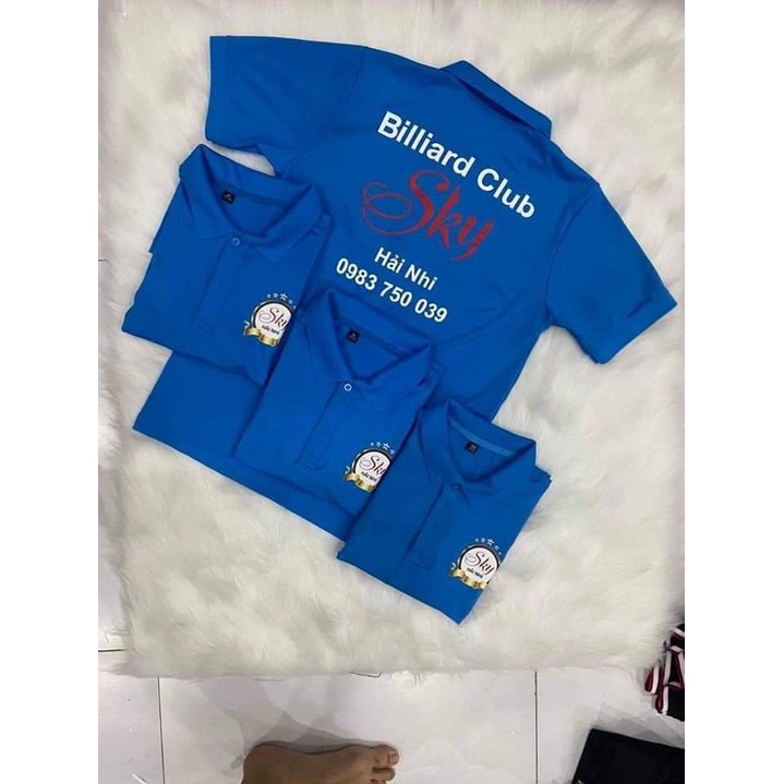 Áo polo nam 24/7 chất vải poly co giản 4 chiều, dày dặn, thấm hút tốt