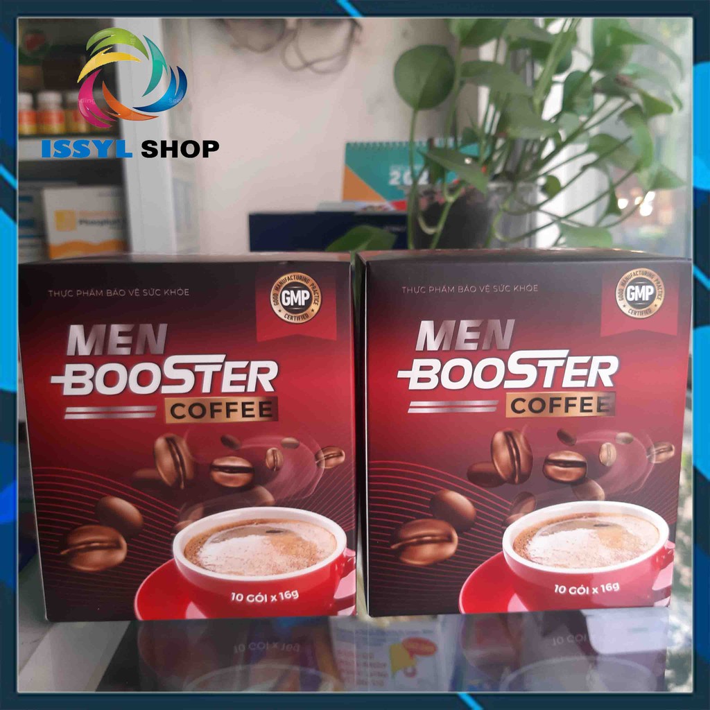 CÀ PHÊ MEN BOOSTER - Thức Uống Khơi Gợi Đam Mê - Nâng Bản Lĩnh Phái Mạnh - Chính Hãng Hộp 10 Gói [CÓ CHE TÊN]