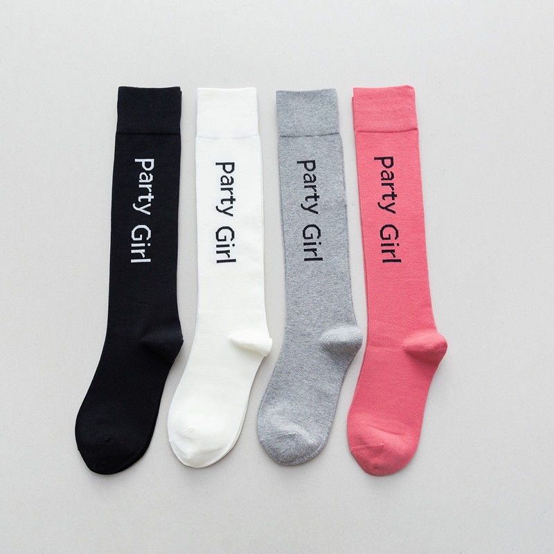 Vớ Dài Đến Đầu Gối Mỏng Thời Trang Xuân Hè Phong Cách Preppy Đường Phố Hợp Thời Trang Dễ Phối Đồ Cho Nữ