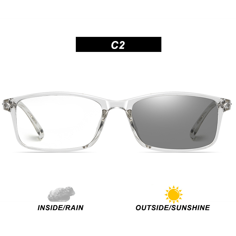 Mắt Kính Gọng Hình Chữ Nhật Chống Ánh Sáng Xanh Thời Trang Nam