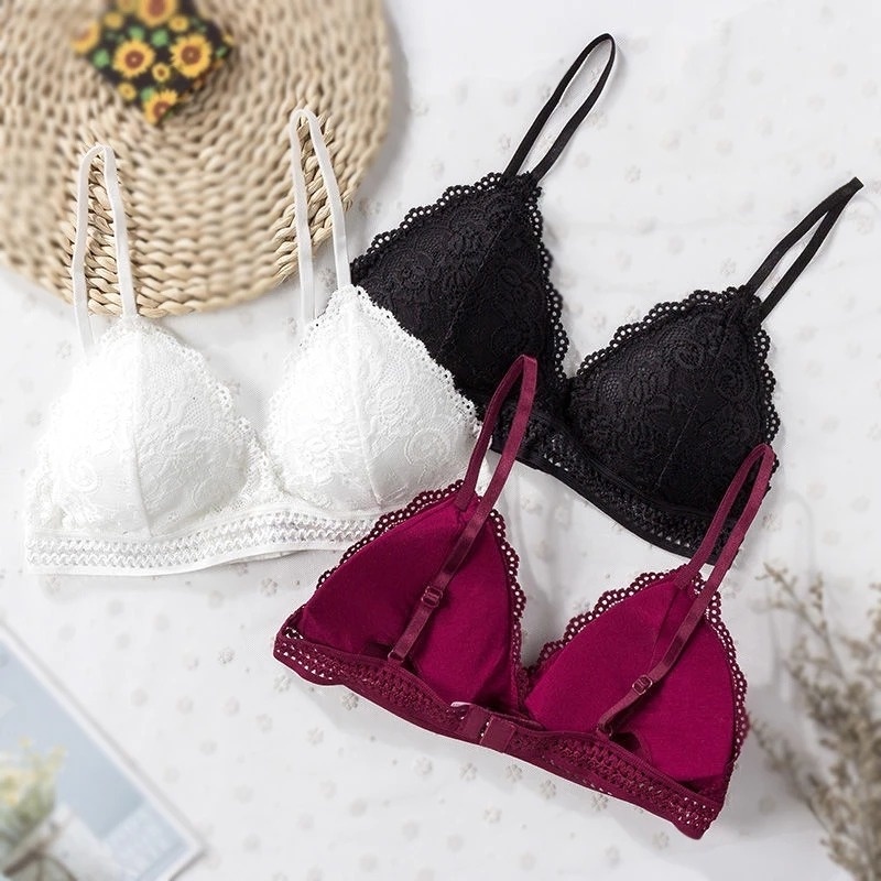 Áo Ngực Nữ Không Đường May Phong Cách Pháp Quyến Rũ