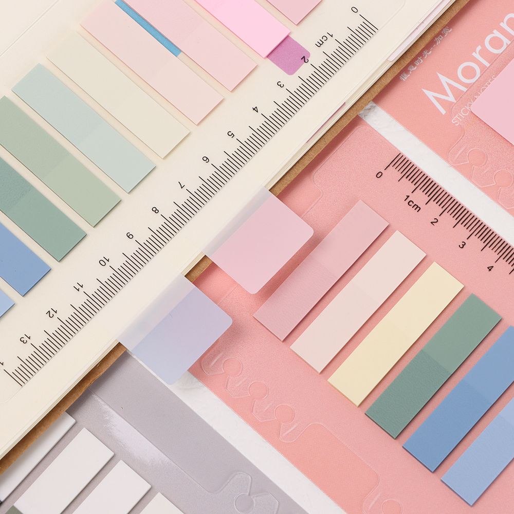 60-200 Tờ giấy dán ghi chú nhiều màu sắc tiện dụng cho văn phòng