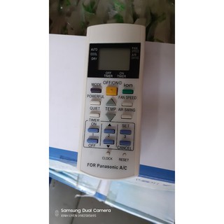 điều khiển điều hòa panasonic 1 chiều
