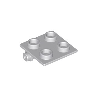Gạch Lego tấm 2 x 2 có khớp xoay / Lego Part 6134: Hinge Brick 2 x 2 Top Plate