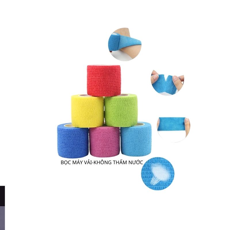 Cuộn bọc máy xăm mini thần thánh co giãn chống trơn trượt khi phun môi
