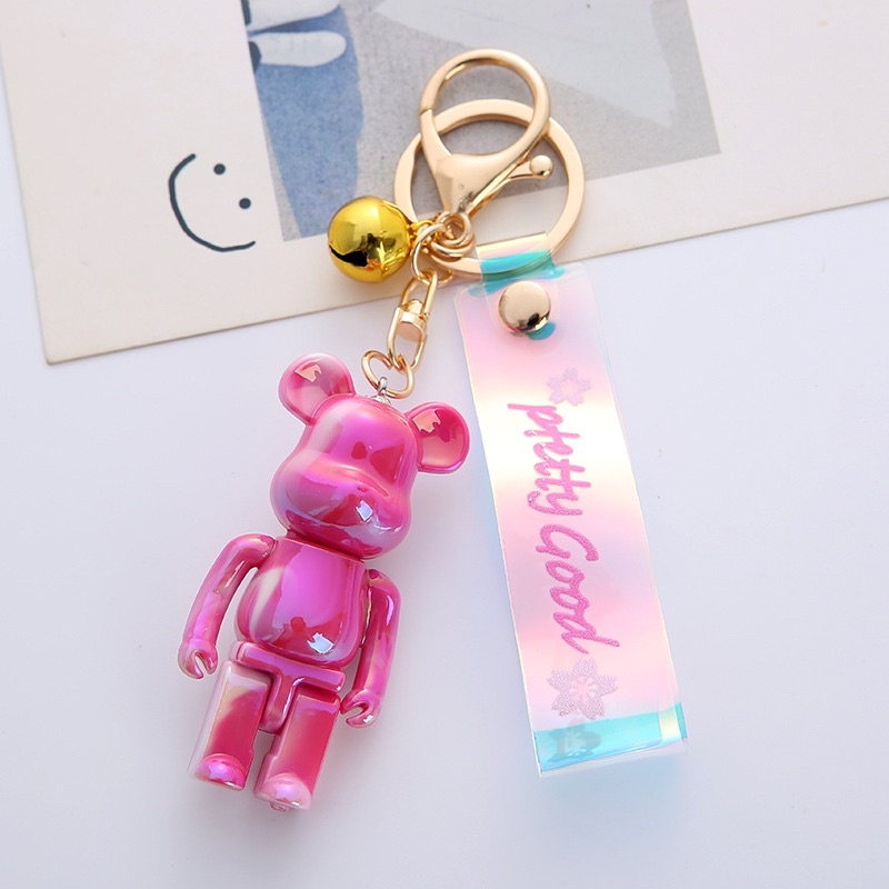 Móc Khóa Phụ Kiện Túi Xách Gấu Bearbrick Hàn Quốc đủ màu sắc hot trend Tiktok