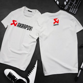 (SALE SỐC)Áo Thun Akrapovic Biker Cotton Cao Cấp