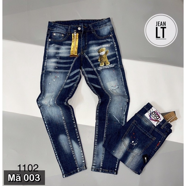 Quần Bò Dài DSQ2, Hoạ Tiết, Quần Ống Côn, Quần Co Dãn | BigBuy360 - bigbuy360.vn