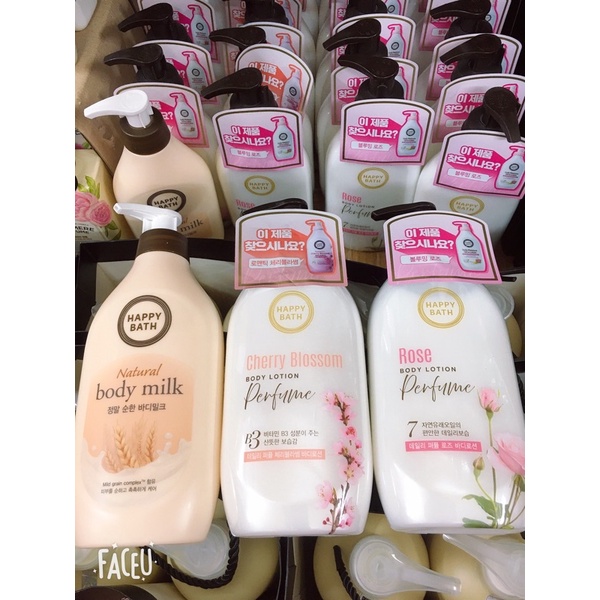 Dưỡng thể Happy Bath Body Lotion về đủ 4 vị giá đẹp 😍😍