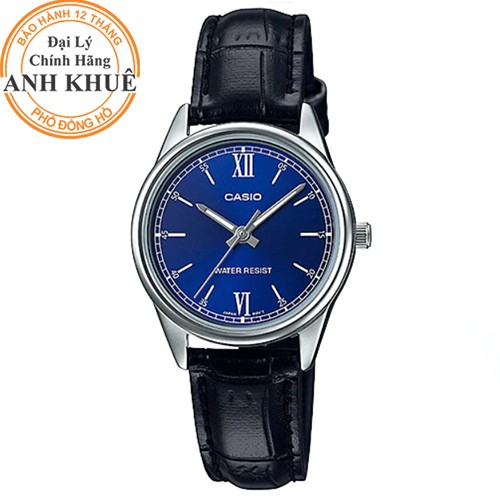 Đồng hồ nữ dây da Casio Anh Khuê LTP-V005L-2BUDF