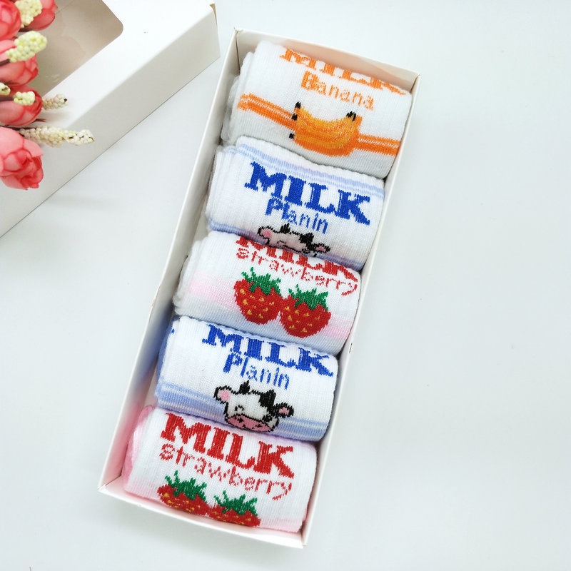 Đôi Tất, Vớ In Hoạ Tiết Dễ Thương (Giao Mẫu Ngẫu Nhiên)