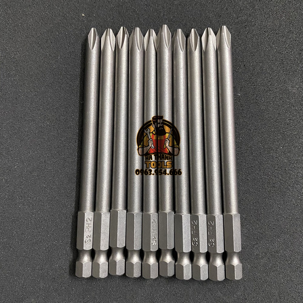 Mũi Bắn Vít 4 Cạnh PH2 Dài 100mm,150mm - 1 mũi