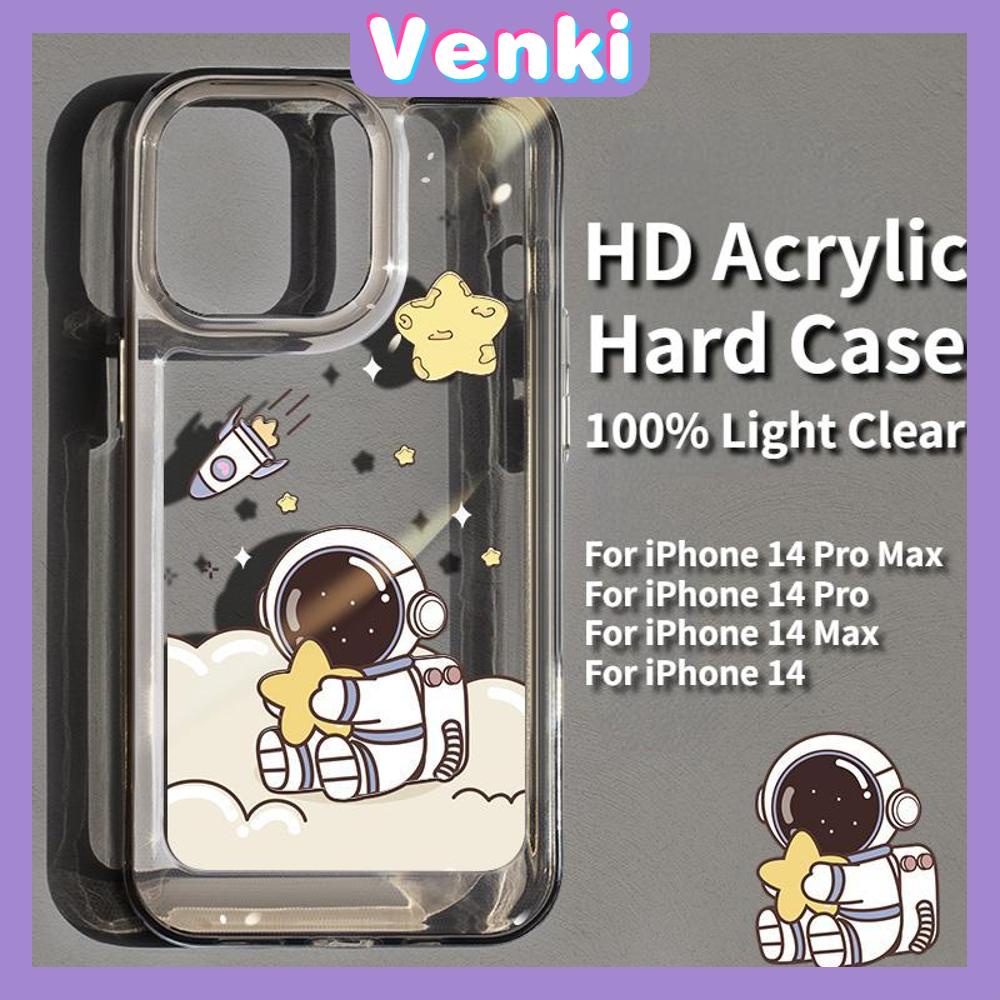 Ốp điện thoại acrylic cứng hd nút kim loại thích hợp cho iPhone 14 Pro Max 13 Pro Max 12 Pro Max 11 Pro Max xr xs max