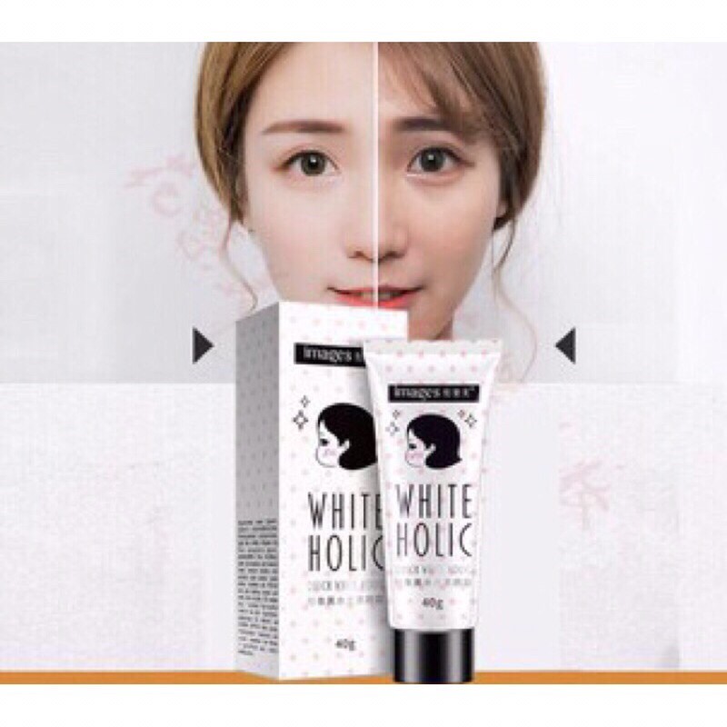 Kem làm trắng da tức thì images white Holic 40g