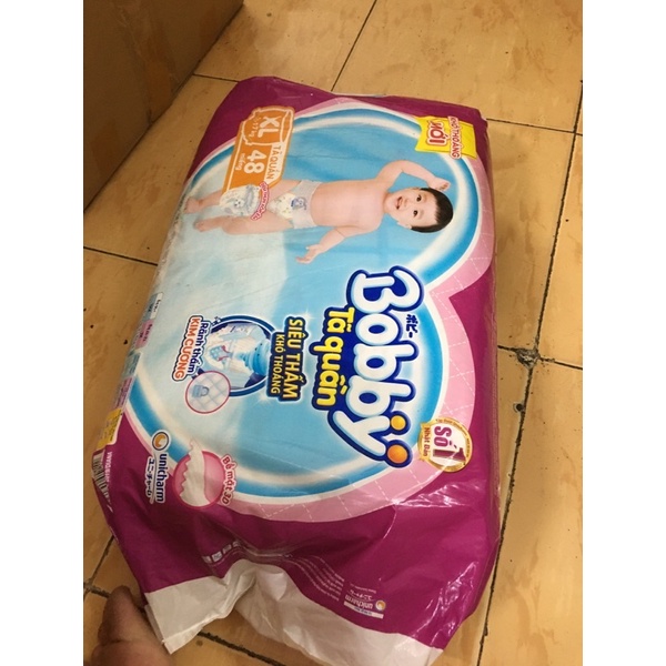 Thanh lý tã quần bobby XL48