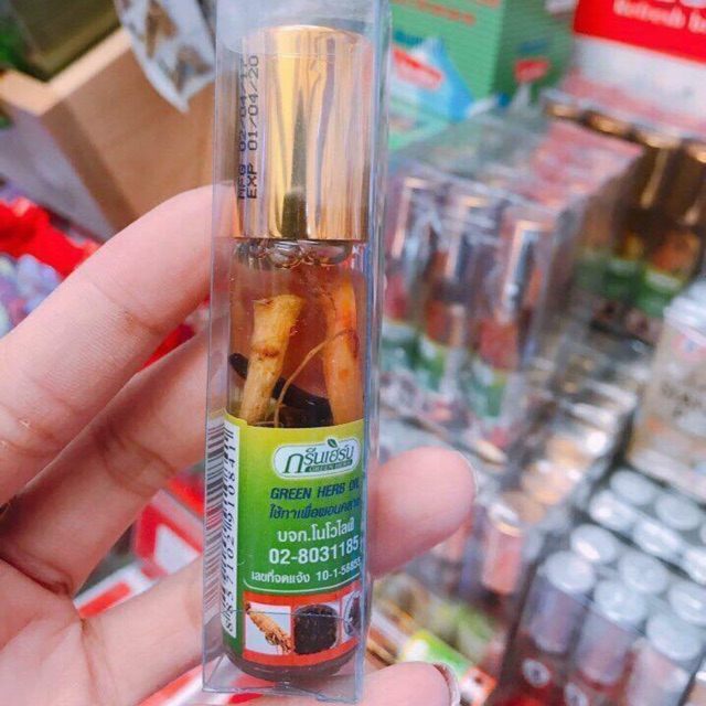 Dầu lăn nhân sâm Thái Lan ( hàng chuẩn )