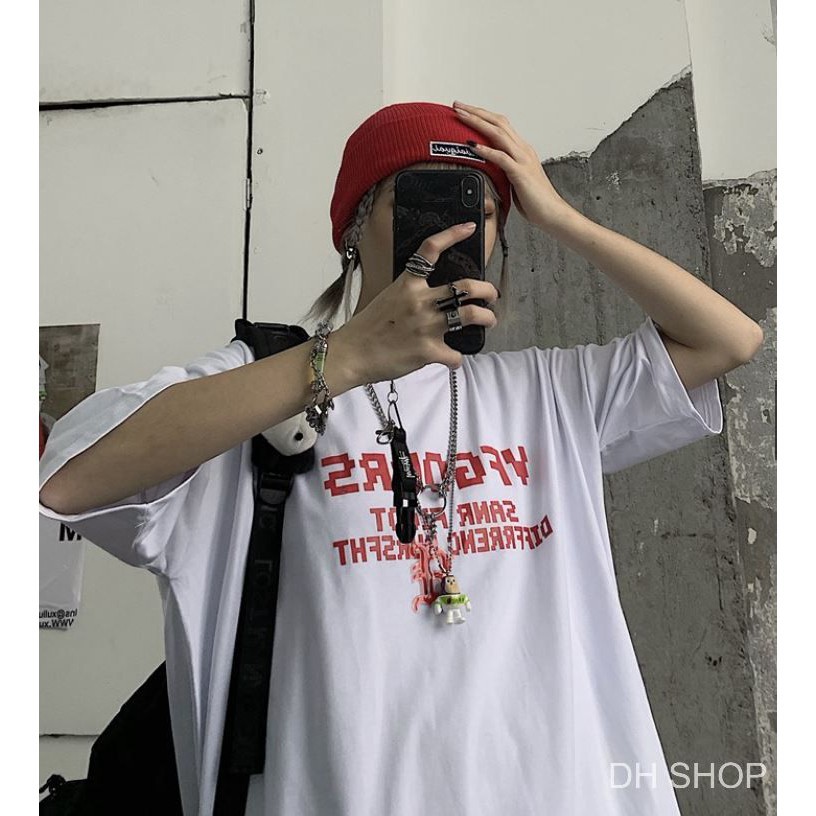 Áo thun tay lỡ Unisex, áo phông form rộng M236 LK SHOP