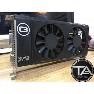 Lu7 hdgd card màn hình gainward gtx750 1gb ddr5 2fan 25