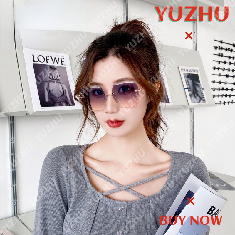 Kính Mát Không Gọng Chống Tia UV Thời Trang Hàn Quốc