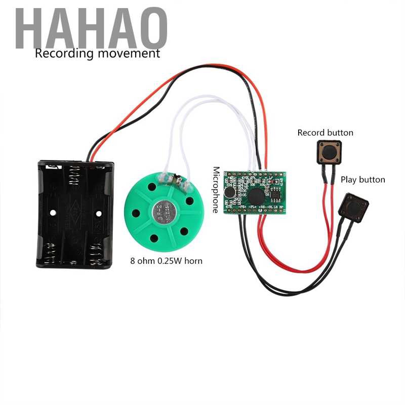 Bảng mạch thu âm giọng nói 30 giây/60 giây/120 giây/4 phút chất lượng cao