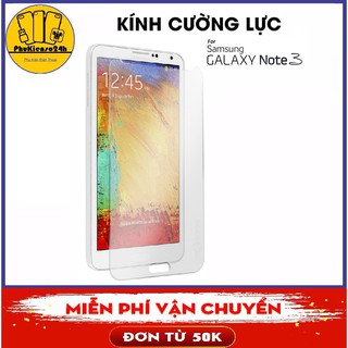 Kính Cường Lực trong suốt SamSung Galaxy Note 3 / Note 5 Chống Vỡ, Chống Xước Hiệu Glass TẶNG GIẤY LAU