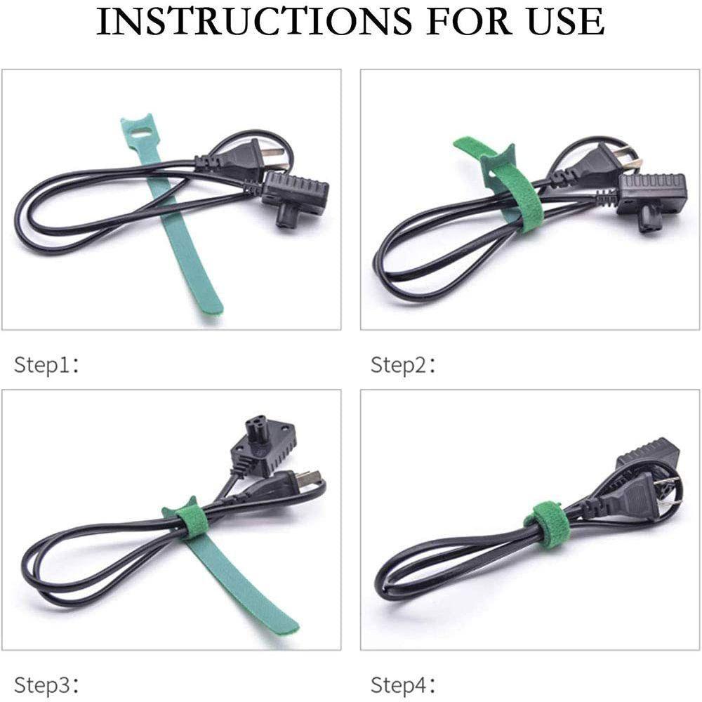Set 20 Dụng Cụ Sắp Xếp Gọn Gàng Dây Cáp Tai Nghe Tiện Lợi