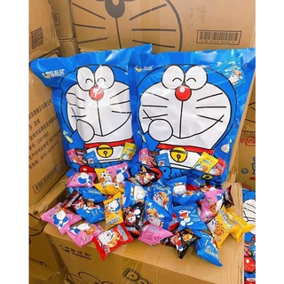 Bim bim Doraemon, Elsa, Son Goku khổng lồ mix vị, box ăn vặt snack siêu to