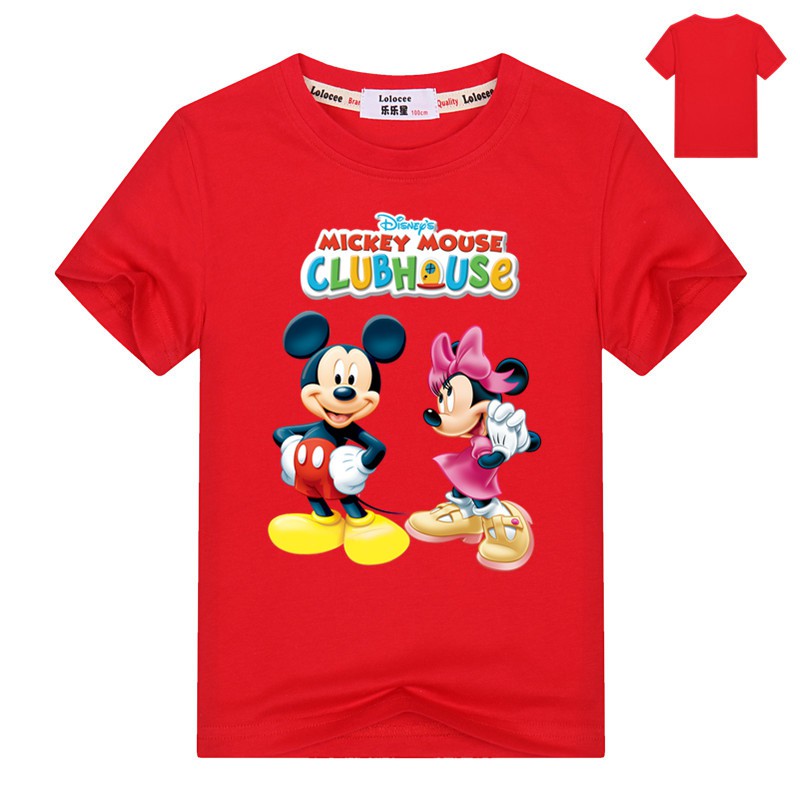 Áo thun chuột Mickey thời trang cho bé trai