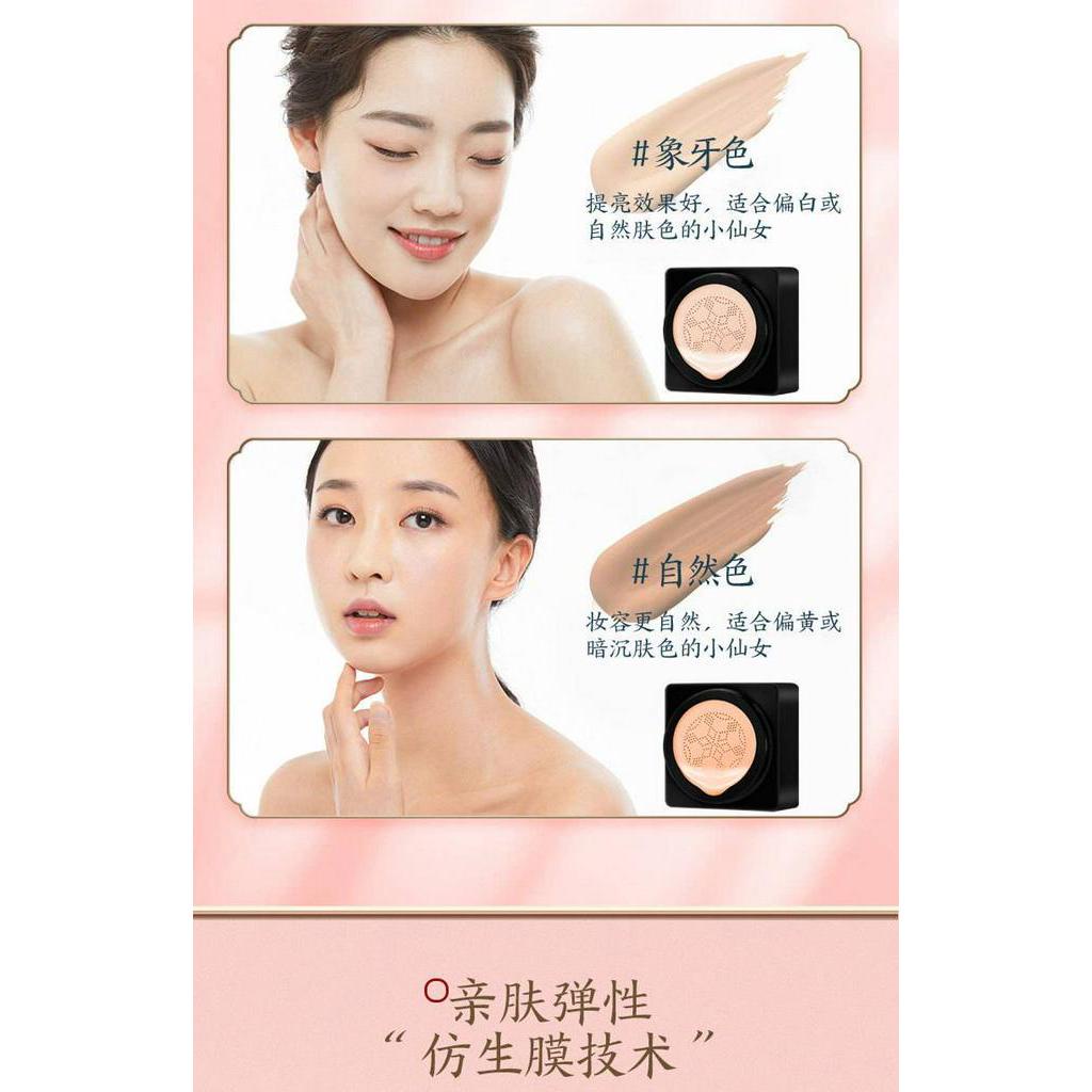 Phấn Nước Kèm Cọ Đầu Nấm Che Khuyết Điểm Chống Nắng Kháng Nước Và Mồ Hôi