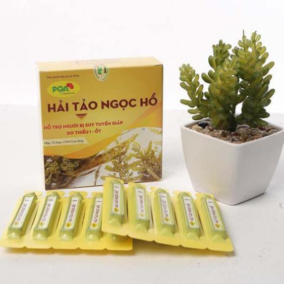 PQA HẢI TẢO NGỌC HỒ: Hỗ trợ người bị bướu cổ, suy tuyến giáp do thiếu i - ốt