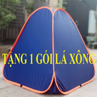 lều xông hơi tự bung sau sinh kèm 1 gói lá xông