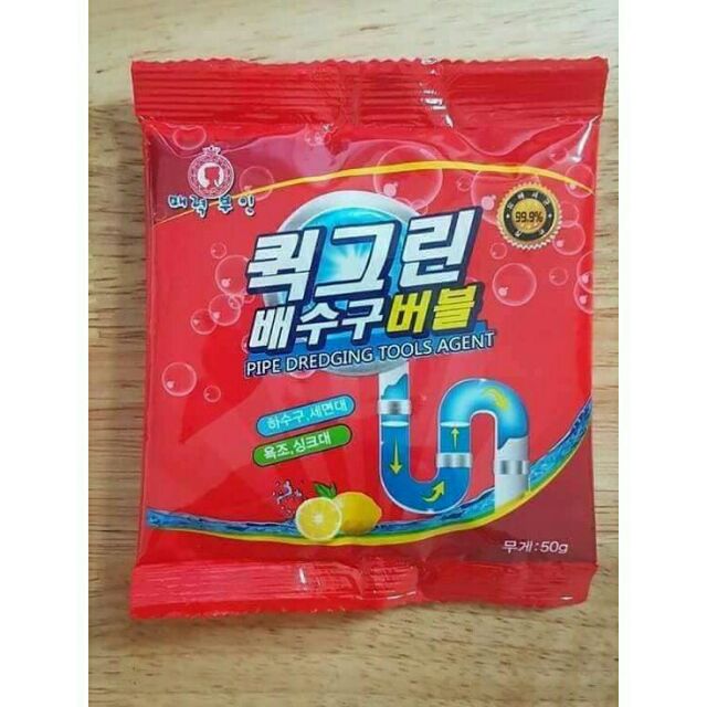 Bột thông cống Hàn quốc 25k/ gói
