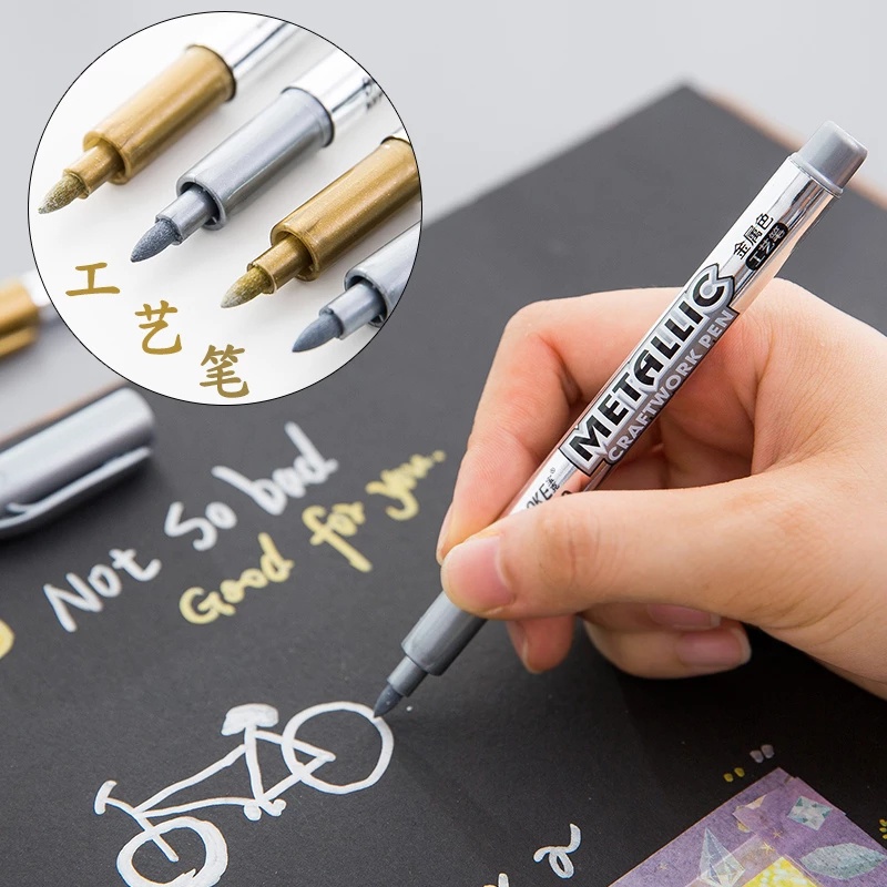 Bút viết trên kim loại/da/gốm sứ/thủy tinh chống thấm nước với nhiều màu sắc diy