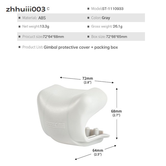 Nắp Bảo Vệ Ống Kính Máy Ảnh Cho Dji Mini 3 Pro