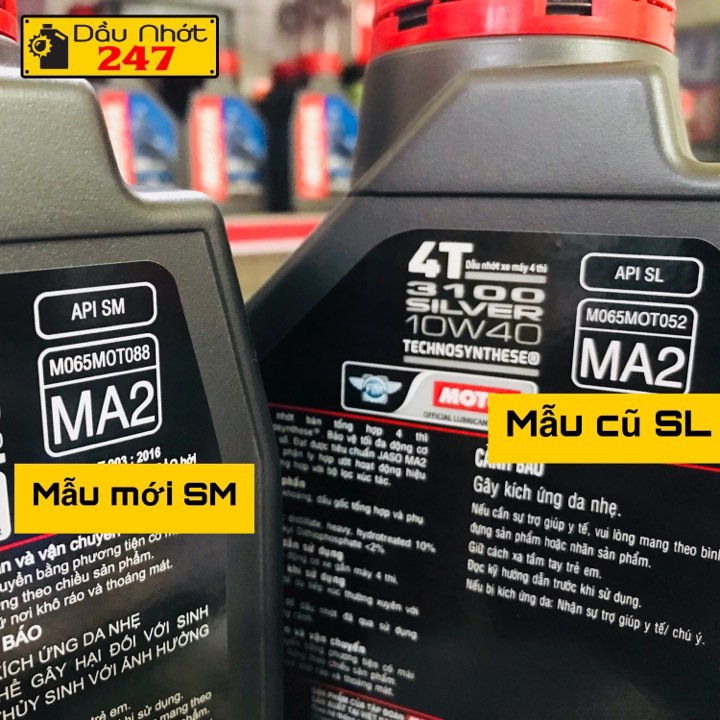 Dầu nhớt Motul Silver 3100 4T 10w40 800ml