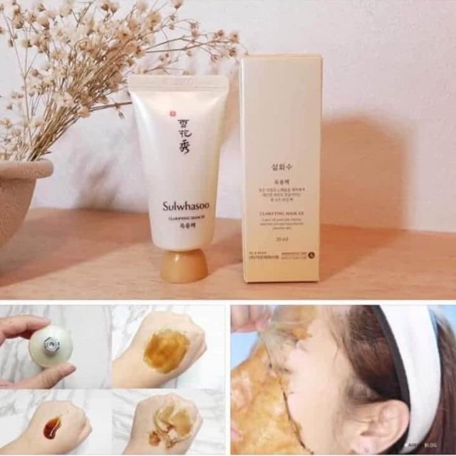 Mặt Nạ Lột Làm Sạch Và Sáng Da Sulwhasoo Clarifying Mask Ex mẫu mới