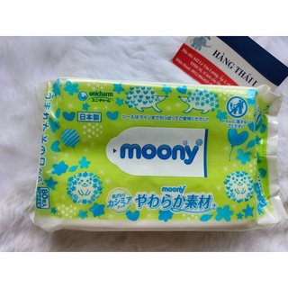 Khăn Giấy ướt Moony nội địa Nhật gói 80 tờ