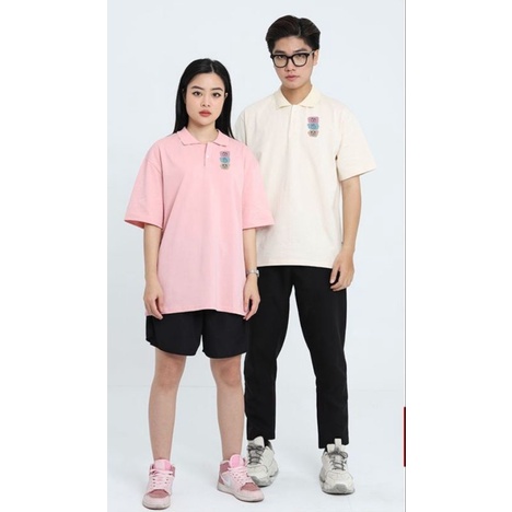 Áo poloFull size unisex Gấu Thỏ Heo