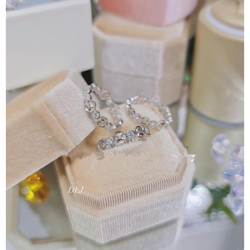 Nhẫn nữ kiểu mới bạc chuẩn MC