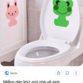 MIẾNG DÁN KHỬ MÙI NHÀ VỆ SINH