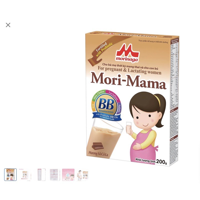 sữa bầu morinaga hương sô cô la