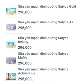 Sữa yến mạch dinh dưỡng Satyca MaMa